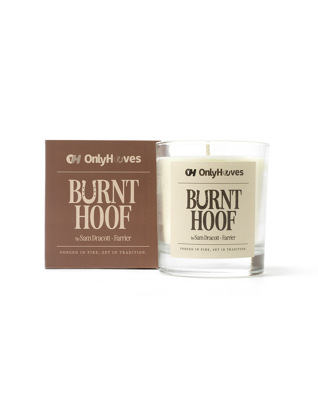 Only Hooves, Burnt Hoof Soy Wax Candle
