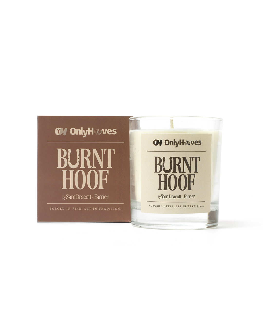 Only Hooves, Burnt Hoof Soy Wax Candle